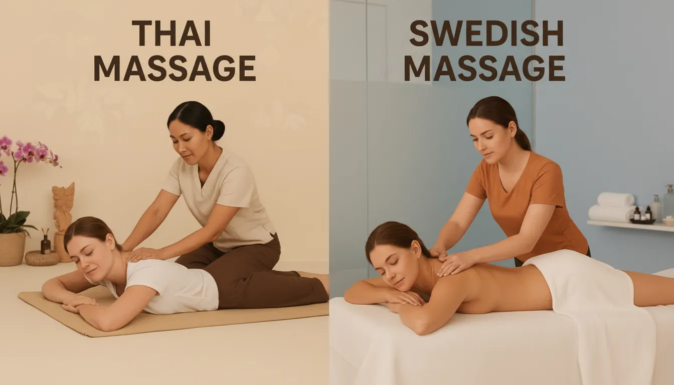 thai massage vs swedish massage